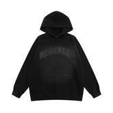 Gothic Letter Printed Hoodie For Men